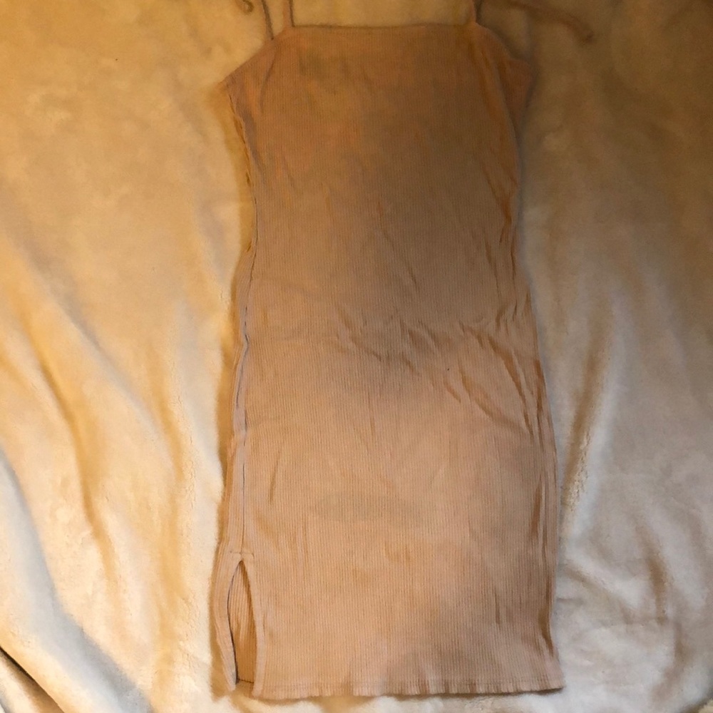 Tan dress